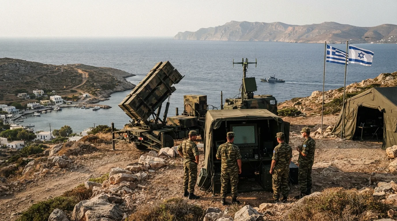 Yunanistan Ege Adalarını İsrail Hava Savunma Sistemleriyle Güçlendiriyor