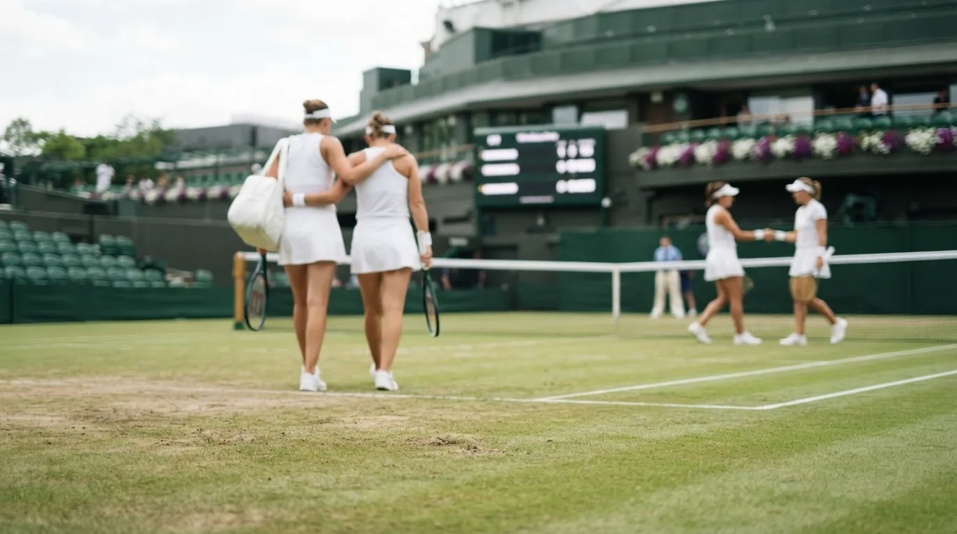 Zeynep Sönmez ve Partneri Wimbledon Çiftler İlk Turunda Elendi
